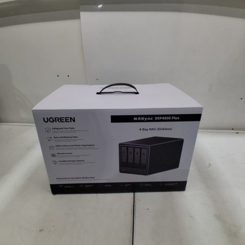 UGREEN 4-BAY DISKLESS NAS ENCLOSURE - BLACK (MODEL: DXP4800 PLUS) image 12