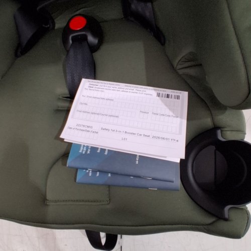 SAFETY 1ST 3-IN-1 HARNESS BOOSTER CAR SEAT - 100LB MAX- MINERAL GREEN (MODEL: 22276CMIG) image 7