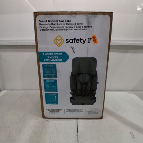 SAFETY 1ST 3-IN-1 HARNESS BOOSTER CAR SEAT - 100LB MAX- MINERAL GREEN (MODEL: 22276CMIG) image 9