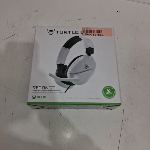 TURTLE BEACH RECON 70 HEADSET - XBOX SERIES X, XBOX ONE, PLAYSTATION 4, PLAYSTATION 5 (PS4, PS5), NINTENDO SWITCH - WHITE (MODEL: RECON70) image 2