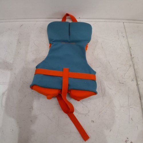 HYPERLITE TODDLER LIFE JACKET VEST - 30LBS MAX - ORANGE/BLUE (MODEL: 2018) image 4