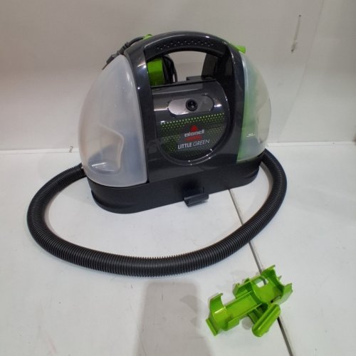 BISSELL LITTLE GREEN PORTABLE CARPET & UPHOLSTERY CLEANER - 40OZ - GREY/GREEN image 3