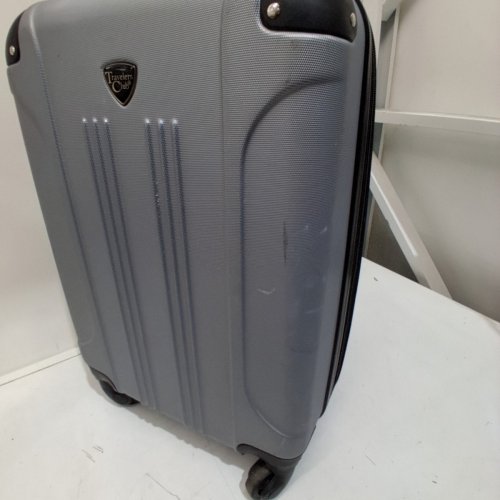TRAVELERS CLUB CHICAGO EXPANDABLE SPINNER CARRY-ON LUGGAGE - 20" - GREY (MODEL:HS-20720-EX-010N) image 3