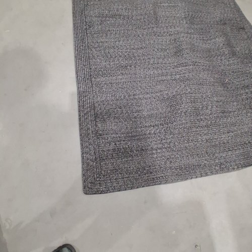 THRESHOLD RECTANGULAR WOVEN OUTDOOR PATIO RUG - 5FT X 7FT - GRAY (STYLE: PD-16-199) image 4