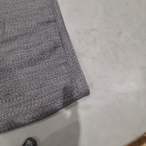 THRESHOLD RECTANGULAR WOVEN OUTDOOR PATIO RUG - 5FT X 7FT - GRAY (STYLE: PD-16-199) image 7