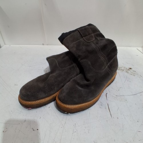 WOMEN'S MOCLER BROWN SUEDE SNOW BOOTS - SIZE 8.5 - BROWN/BLACK (STYLE : 67518542) image 2