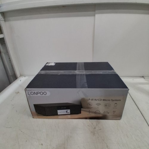 LONPOO NOSTALGIC HOME STEREO SYSTEM WITH CD PLAYER, BLUETOOTH AUDIO STREAMING, FM RADIO, USB PLAYBACK, AUX-IN - (MODEL: LP-816) image 6