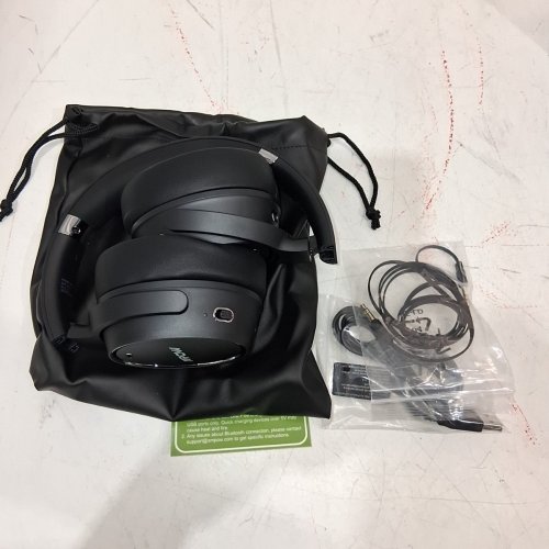 MPOW H19ANC WIRELESS HEADPHONES - BLACK (MODEL: BH329A) image 2
