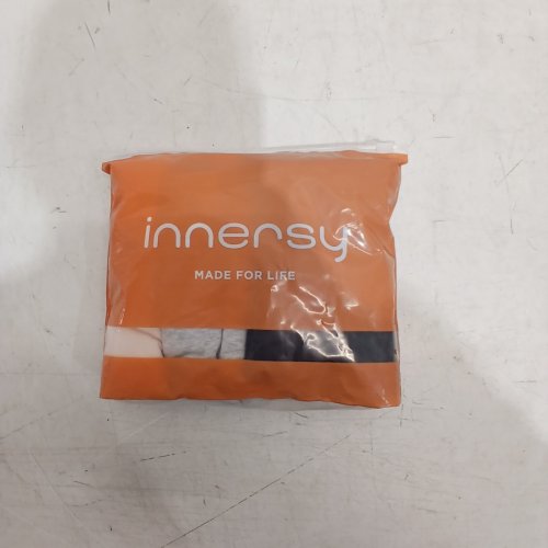 5PK WOMEN'S INNERSY HIGH WAIST UNDERWEAR - LARGE - NUDE / GRAY / BLACK image 2