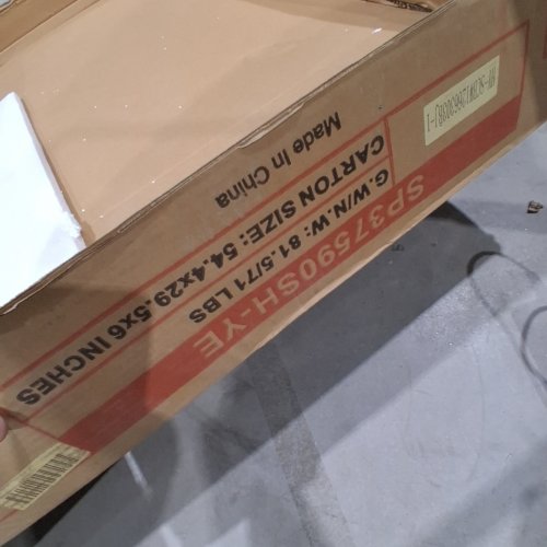 COSTWAY 2-IN-1 FOLDING TREADMILL WITH NO SIDE ARMS, APP, SPEAKER, REMOTE CONTROL - 265 LBS CAP - 2.25 H/P - YELLOW/GOLD (MODEL: SP37590SH-YE) image 2
