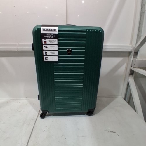 ATLANTIC ACCLAIM II HARDSIDE LARGE CHECKED LUGGAGE WITH TSA LOCKS AND LIGHTWEIGHT CONSTRUCTION - 28" - GREEN (MODEL: AL16774) image 2