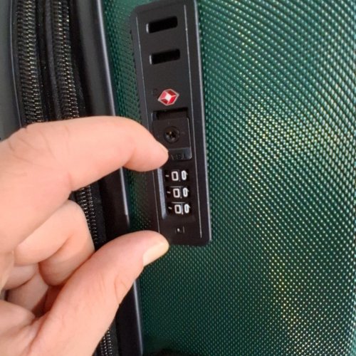 ATLANTIC ACCLAIM II HARDSIDE LARGE CHECKED LUGGAGE WITH TSA LOCKS AND LIGHTWEIGHT CONSTRUCTION - 28" - GREEN (MODEL: AL16774) image 8