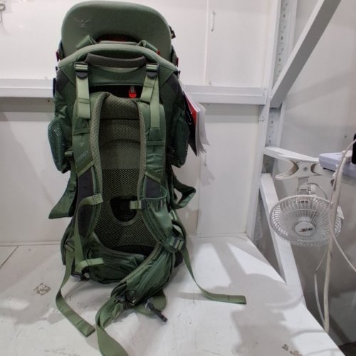 OSPREY ADJUSTABLE FIT PREMIUM CHILD CARRIER - 8.34 LBS - OS - KOSERET GREEN image 4
