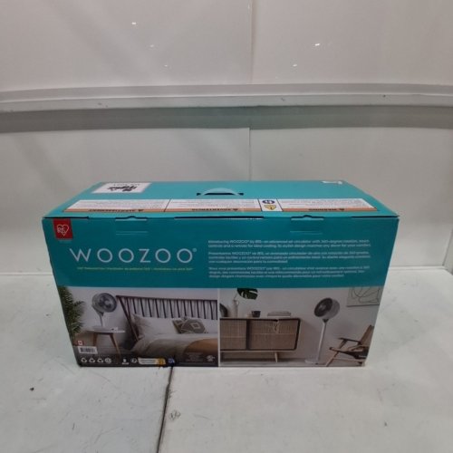 WOOZOO BY IRIS 360°PEDESTAL FAN WITH REMOTE- WHITE/GREY (MODEL: STF-360DC/1747373) image 5
