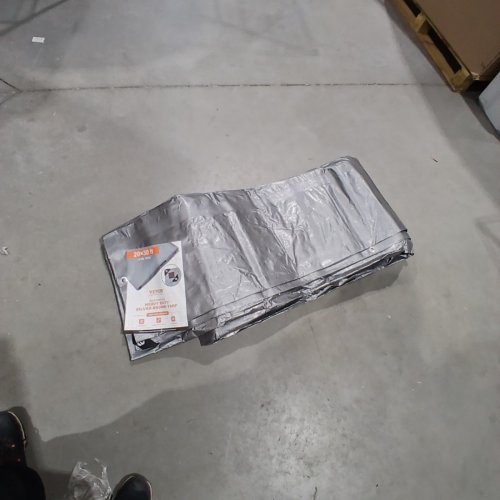 VEVOR HEAVY DUTY MULTIPURPOSE TARP - 20FT X 30FT - SILVER-BROWN (MODEL: YK135-2030-1) image 2