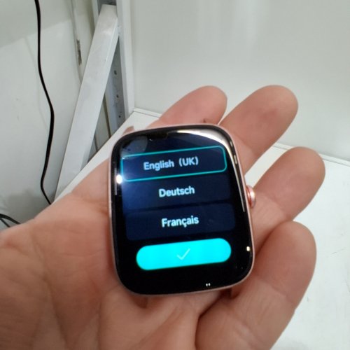 ADULTS VRPEFIT SMART FITNESS BLUETOOTH WATCH FOR ANDROID IOS WITH ALEXA BUILT-IN - WATERPROOF IP68 - 1.8" HD SCREEN - PINK (MODEL: IDW25) image 2