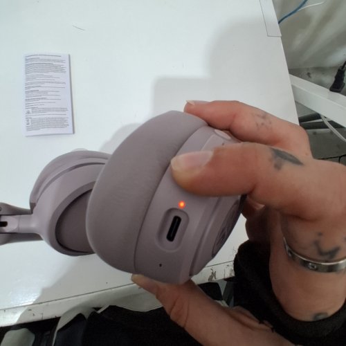 JLAB JBUDS LUX ANC WIRELESS BLUETOOTH OVER-EAR HEADPHONES - 70+ HOUR PLAYTIME - MAUVE PURPLE (MODEL: HBJLUXANCSGE20WEB) image 2