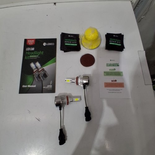 RUBEO LED CAR HEADLIGHT BULBS - 18W, 6500 K - COOL WHITE (MODEL : H9) image 3