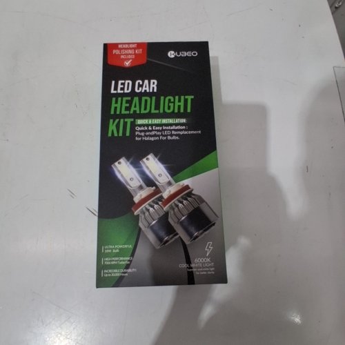 RUBEO LED CAR HEADLIGHT BULBS - 18W, 6500 K - COOL WHITE (MODEL : H9) image 4