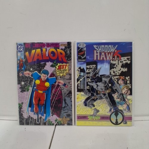 4 ASSTD IMAGE, DC, DARK HORSE COMIC BOOKS - ALIENS GENOCIDE #2 OF 4, WAR OF THE GODS #4, VALOR #1, SHADOW HAWKS #2 - VARIOUS AUTHORS image 3