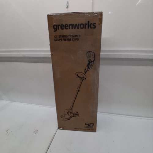 GREENWORKS 13" ELECTRIC CORDED STRING TRIMMER - GREEN (MODEL:STF305) image 5