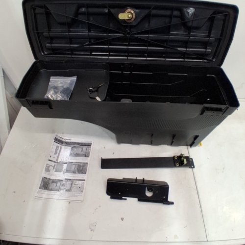 NILIGHT TRUCK BED TOOL BOX FOR RIGHT PASSENGER SIDE ON 2007-2021 TOYOTA TUNDRA BLACK (MODEL: PTB006) image 5