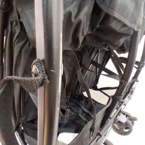 INGENUITY 3DLITE DOUBLE UMBRELLA STROLLER - 50LBS MAX - BLACK -(MODEL:31923) image 4