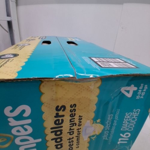 116PK PAMPERS SWADDLERS DIAPERS - SIZE 4 image 3