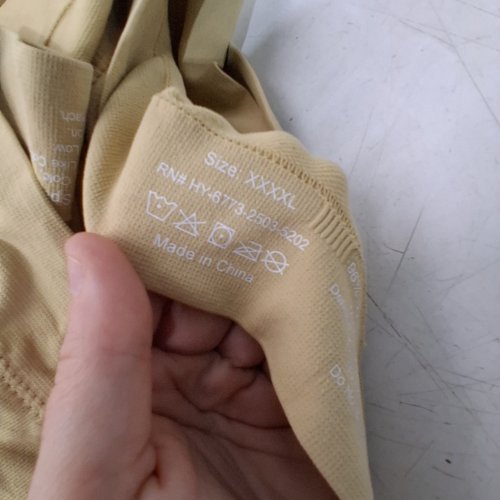 3PK WOMEN'S LEMEF SEAMLESS WIREFREE SPORTS BRA - 4XL - BEIGE image 2