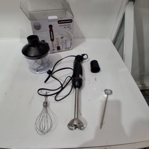 LINKCHEF 5-IN-1 IMMERSION BLENDER SET - 1000W, 120 V 60HZ - BLACK / RED (MODEL: HB-1580T) image 3