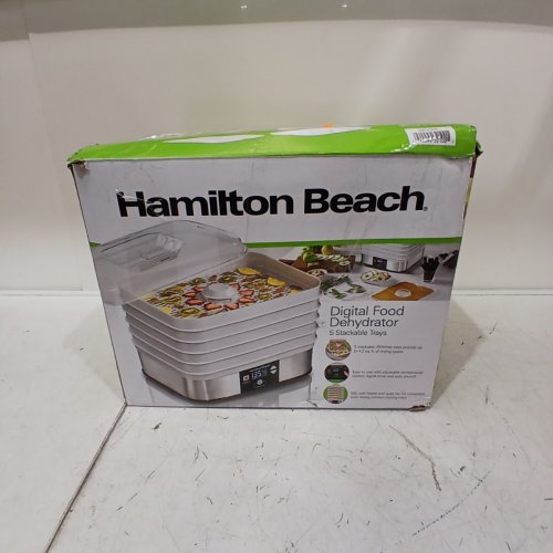 HAMILTON BEACH FOOD DEHYDRATOR (32100C) - WHITE image 5