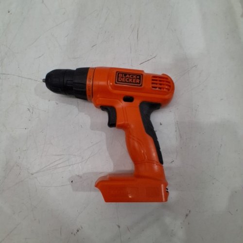 *TOOL ONLY* BLACK+DECKER CORDLESS POWER DRILL - ORANGE\BLACK image 3