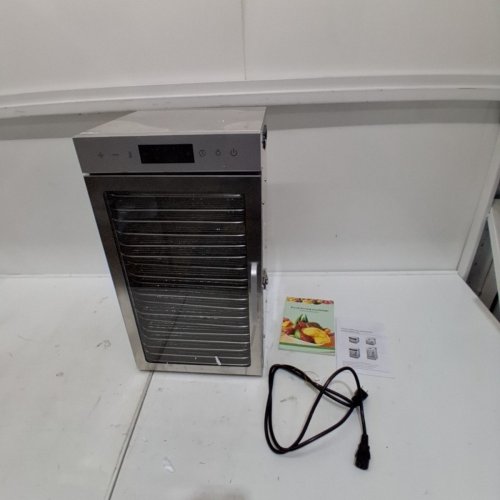 18 TRAYS FOOD DEHYDRATOR - 800W - STAINLESS STEEL (MODEL: H18-C001) image 3