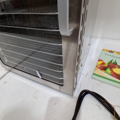 18 TRAYS FOOD DEHYDRATOR - 800W - STAINLESS STEEL (MODEL: H18-C001) image 4