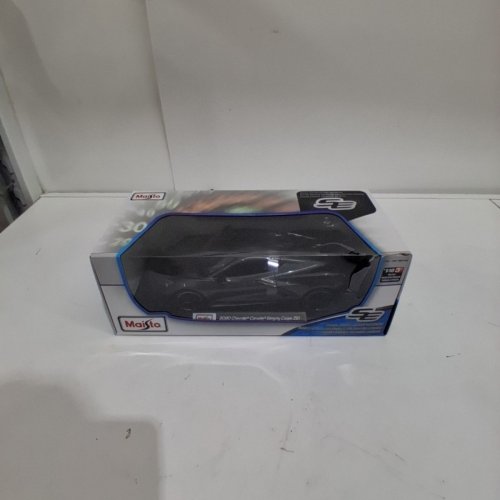 MAISTO SPECIAL EDITION 2020 CHEVROLET CORVETTE STINGRAY Z51 MODEL DIE CAST TRUCK - 1:18 SCALE - GREY (MODEL: 9897765) image 2