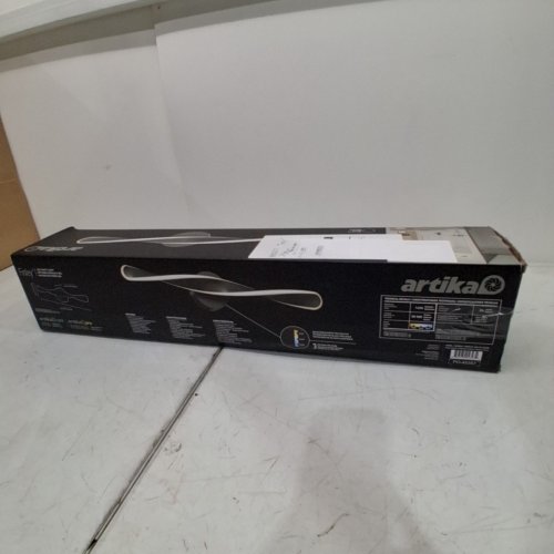 ARTIKA FINLEY MODERN INTEGRATED LED BATHROOM VANITY LIGHT - 26W - 27" - BLACK image 4
