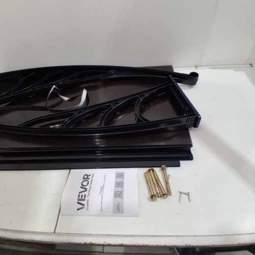 WINDOW / DOOR POLYCARBONATE AWNING OVERHANG CANOPY - 40" X 40" - BROWN - (MODEL: CZPC40X40B) image 3
