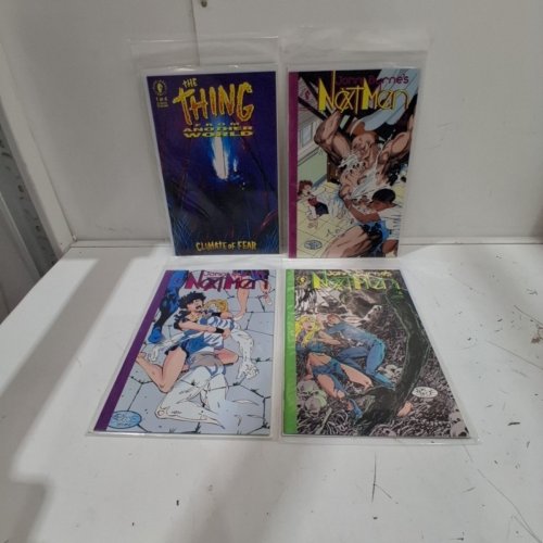 4 ASSTD DARK HORSE COMIC BOOKS - NEXT MEN #3, #4, #5; THE THING #1 OF 4 - VARIOUS AUTHORS image 2