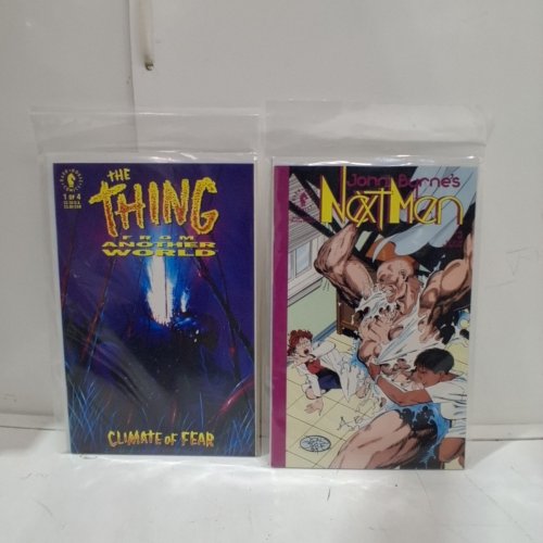 4 ASSTD DARK HORSE COMIC BOOKS - NEXT MEN #3, #4, #5; THE THING #1 OF 4 - VARIOUS AUTHORS image 3