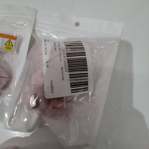 3PK MINIATURE DOLLHOUSE TOILET - 1:12 - PINK image 3