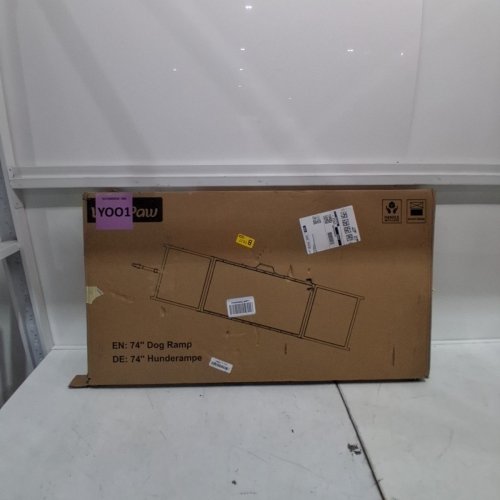 VAVOPAW FOLDING DOG RAMP - 74" - BLACK image 4