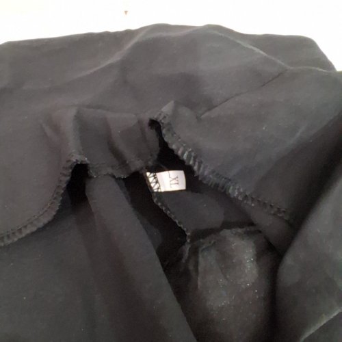 WOMAN'S BLAZER WITH SHOULDER PADS - EXTRA LARGE - BLACK image 3