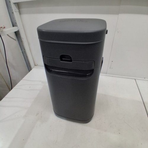 PET GENIE DOG WASTE ODOR CONTROL DISPOSAL PAIL - 18.5" - GREY (MODEL: ‎I000824) image 2