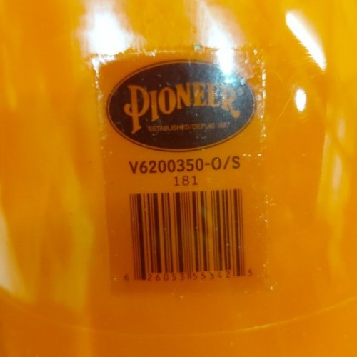 PIONEER PVC FLEXIBLE SAFETY CONE/PYLON - 18" - ORANGE (MODEL: V6200350-O/S) image 2