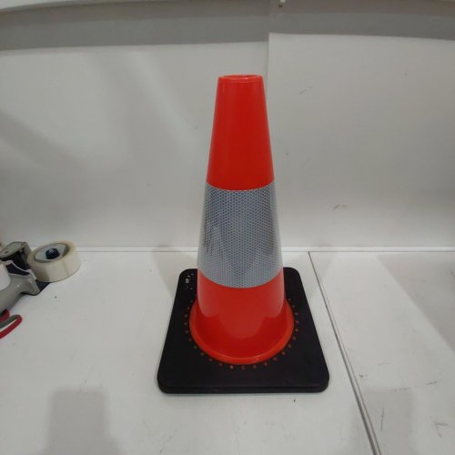 PIONEER PVC FLEXIBLE SAFETY CONE/PYLON - 18" - ORANGE (MODEL: V6200350-O/S) image 3