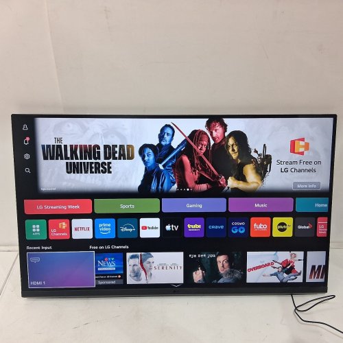 LG SMART MONITOR WITH WEBOS, XBOX,NETFLIX,AIRPLAY, BLUETOOTH, HDR10 SPEAKER - 90% DCI-P3, - 32" - BLACK (MODEL: 32U701SB-B) image 2