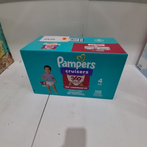 108PK PAMPERS CRUISERS 360 DISPOSIBLE DIAPERS - SIZE 4 image 2