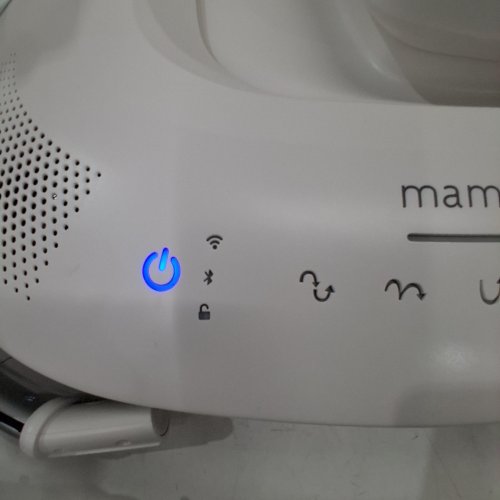 UPPABABY MAMAROO CAMILA SMART BABY SWING WITH BLUETOOTH CONNECTION - WHITE/GREEN (MODEL: 2001) image 2