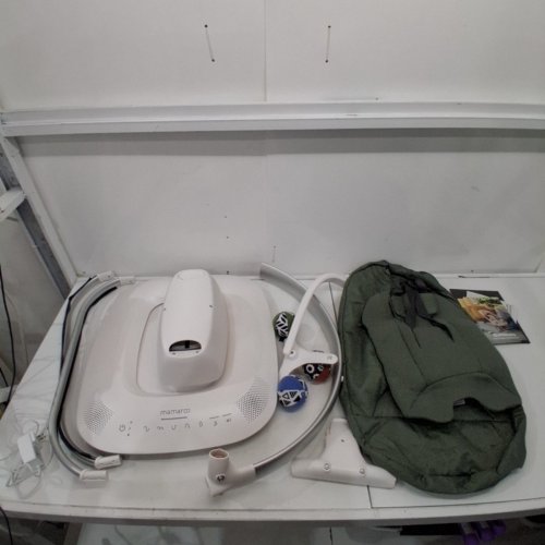 UPPABABY MAMAROO CAMILA SMART BABY SWING WITH BLUETOOTH CONNECTION - WHITE/GREEN (MODEL: 2001) image 3