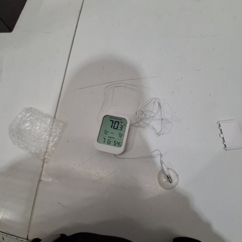 AMIR DIGITAL FRIDGE THERMOMETER WITH PROBE AND LCD DISPLAY - WHITE (MODEL: WA176KM) image 2